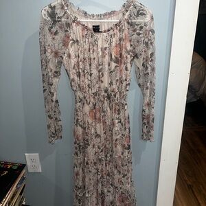 Kate and lily Floral Long Sleeve Dress